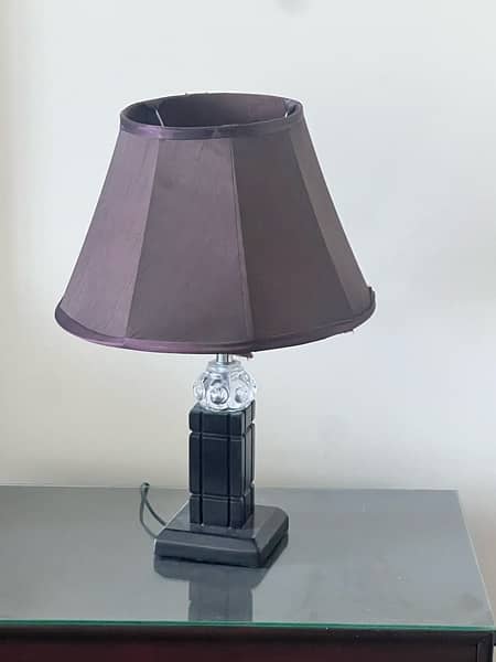 a pair of lamps 1