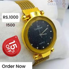 Luxury Golden Watch