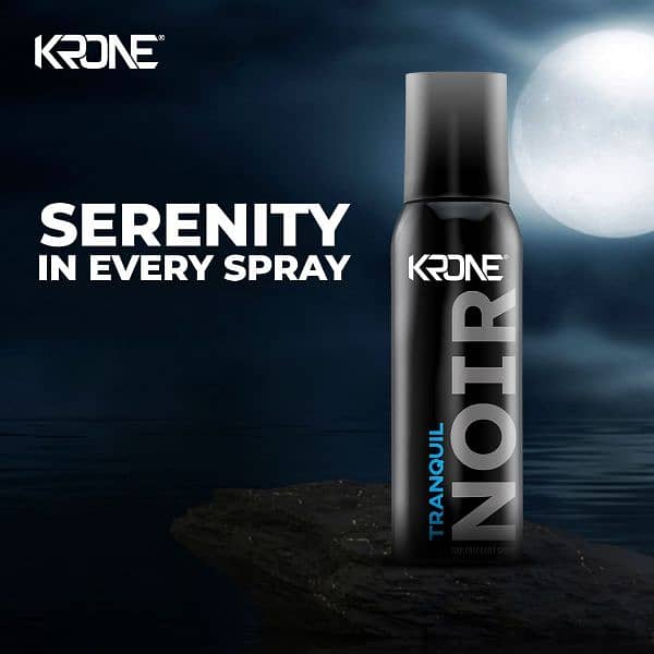 Krone Noir. Gas Free Body Spray 2