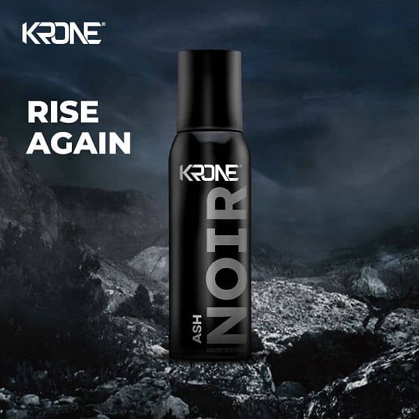Krone Noir. Gas Free Body Spray 3