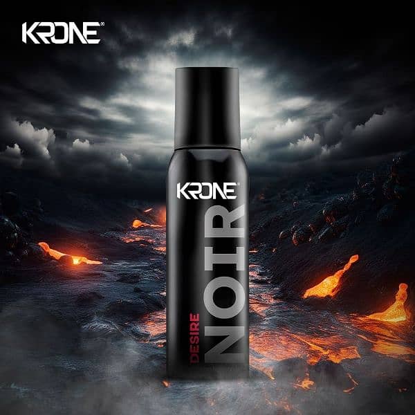 Krone Noir. Gas Free Body Spray 6