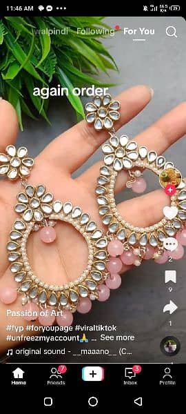 Hand made kundan jewellery 1