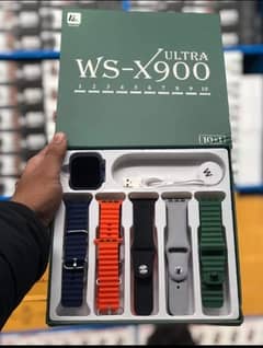 Latest New WS-X900 ultra  Amoled 10 straps watch available