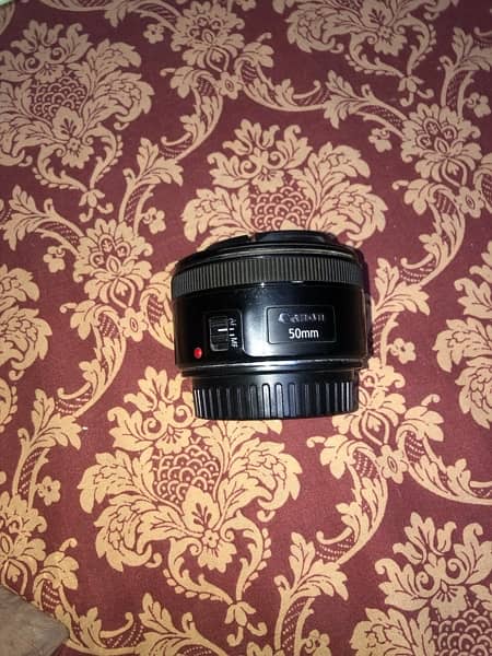 50mm canon lens in Steel mold with box & hood 4