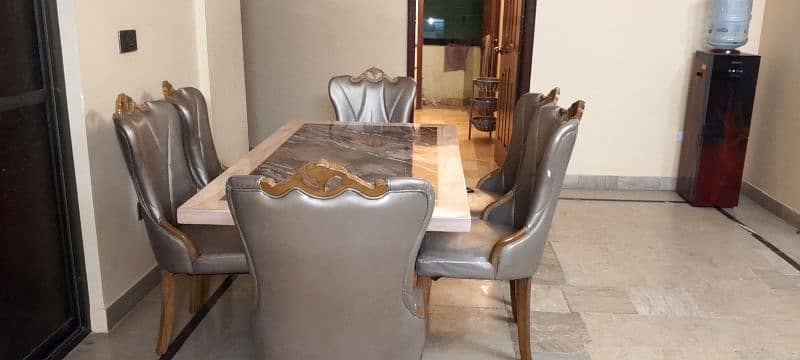 dining table with chair brand new condition 0