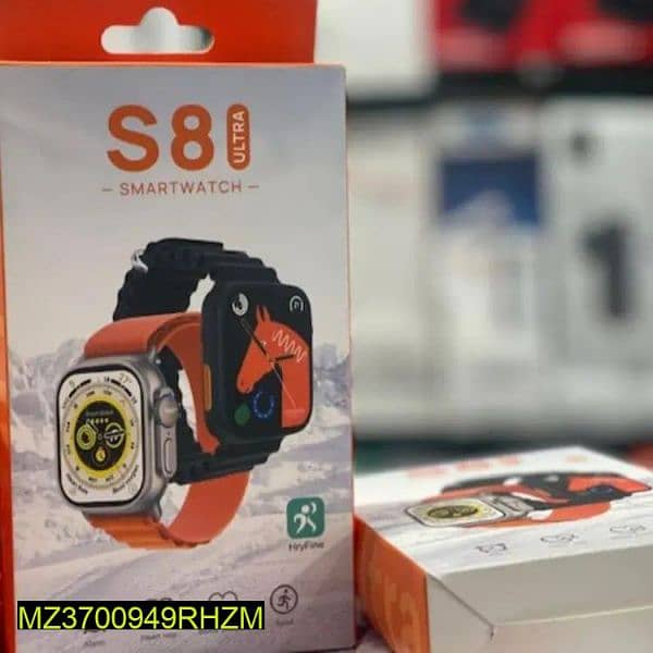 S8 Ultra smart watch, orange 1