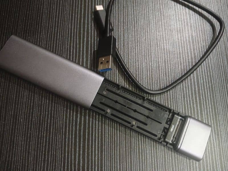 NVMe Case (Exchange with SSD) External USB 3.1 950-1000mbps speed 1