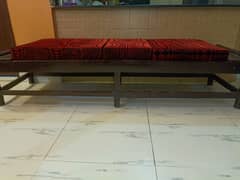 Wooden 3 seater