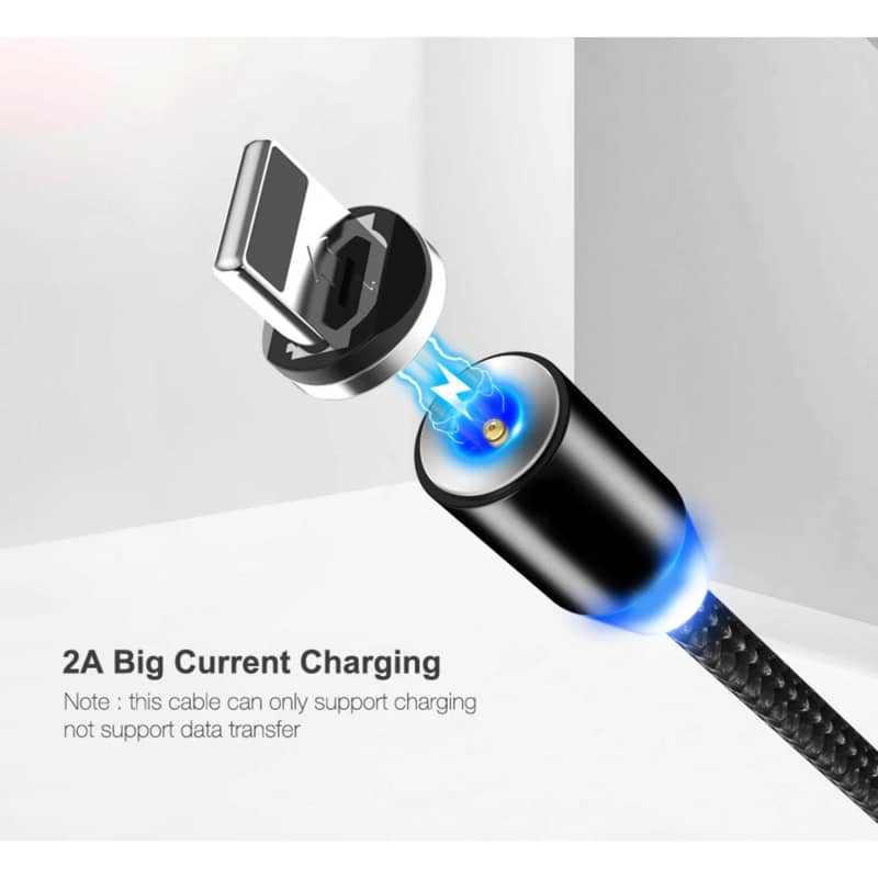 Original magnetic fast charging cable,Micro USB Android-Iphone Type C 6