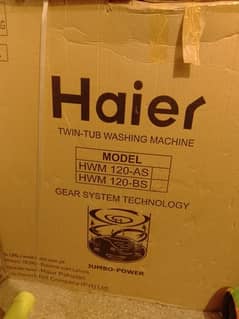 haier twin tub washing machine