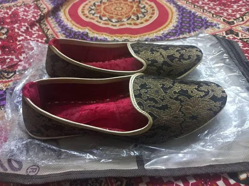 Fancy Khussa For Sale Size 41Only One Time Used Condition Like New 1