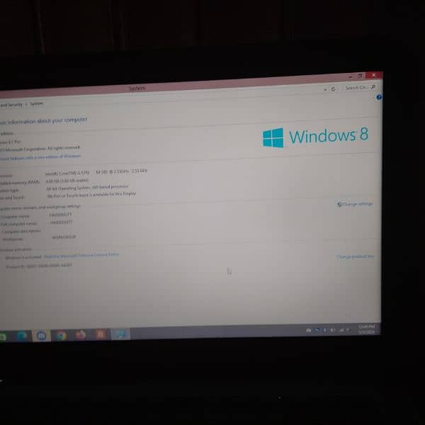 HP laptop windows 8 all description in photo 8