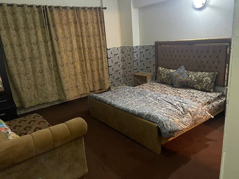 E11 Khudadad Heights 2 bed room plus tv lounge flat for sale 4