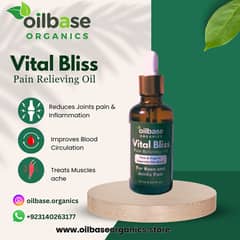 Oilbase Organics Vital Bliss Pain Relieving Joints Oil 30 ml