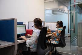 We required Female staff for call center
