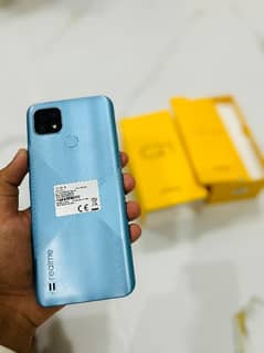 Realme c21 with box & charger approved dual sim