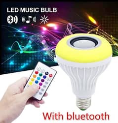 RGB Bluetooth Music speaker bulb