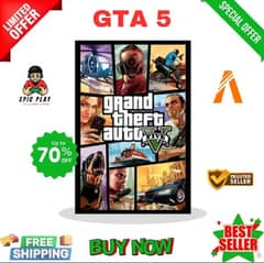 GTA V AND MANY MORE GAMES OF YOUR CHOICE