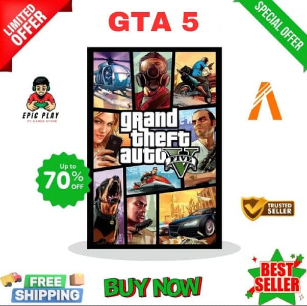 GTA V AND MANY MORE GAMES OF YOUR CHOICE 0