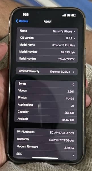 Iphone 13 Pro Max 256 Gb Pta Approved 3