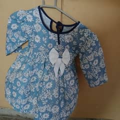 cotton baby frock .