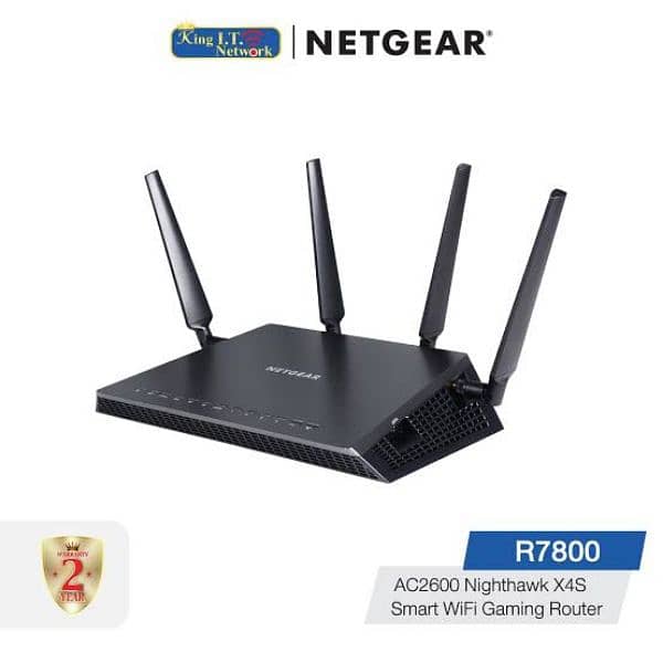 Netgear Nighthawk AC1900 Smart WiFi Router Dual-Band VPN & gaming 2