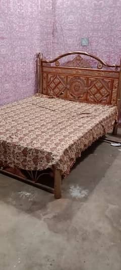 iron complete bed set