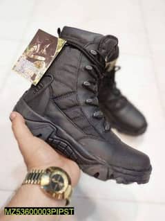 Men's Comfortable boots, black delta Delivery ho jy gi