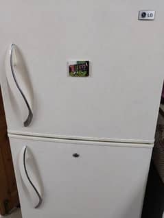 Medium size . LG fridge. All okey in good condition . No Frost.