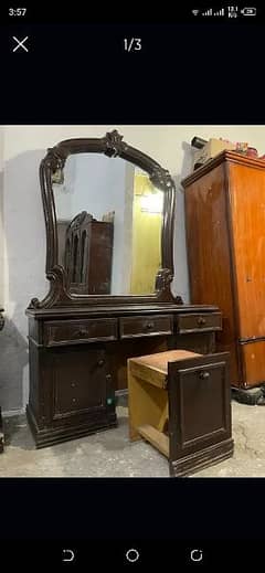 dressing table.
