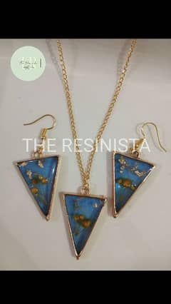 Resin jewelry set 0
