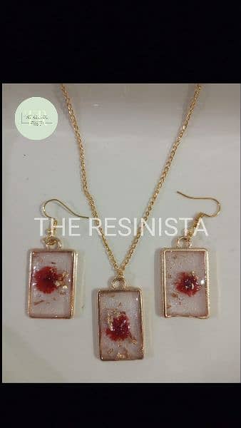Resin jewelry set 2