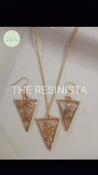 Resin jewelry set 7