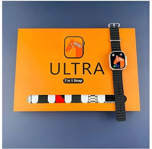 Waterproof 7-in-1 Ultra Smart Watch With free shipping and COD 7