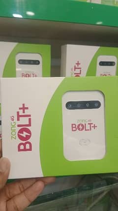 Zong 4G LTE Bolt+ Wireless MBB internet WiFi Portable Cloud Device