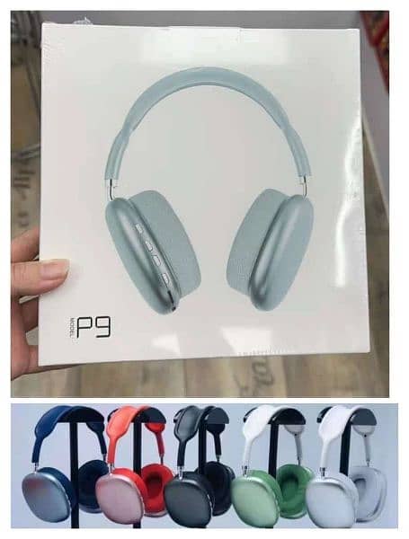 P9 Bluetooth headphones for gaming 1