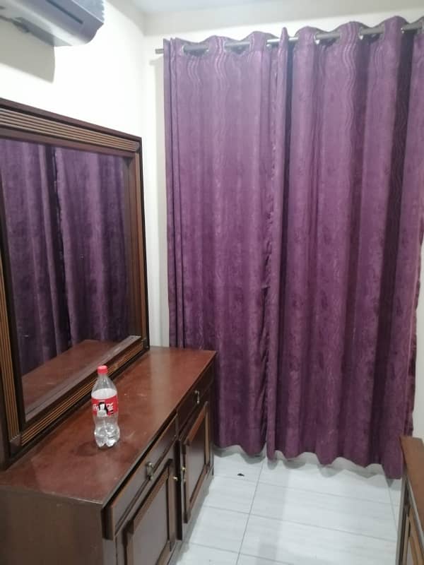 Fully Furnished Flat Single Badroom Availble For Rent In Citi Housing Gujranwala 15