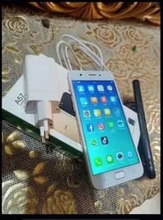 Oppo a57 with box charger