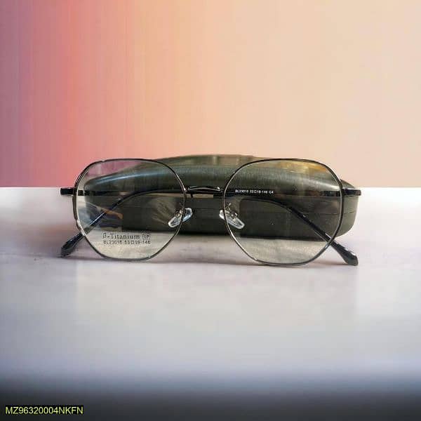 unisex transparent glasses 1