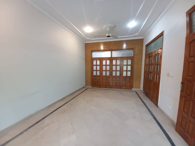 12 Marla Tile Flooring Outclass House For Rent In Johar Town G1 Block 4