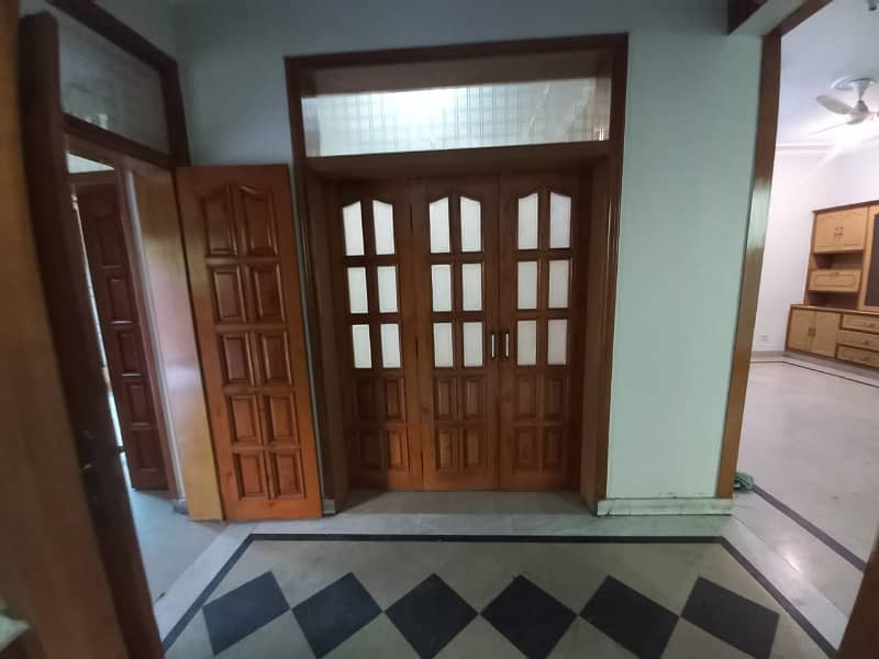 12 Marla Tile Flooring Outclass House For Rent In Johar Town G1 Block 11