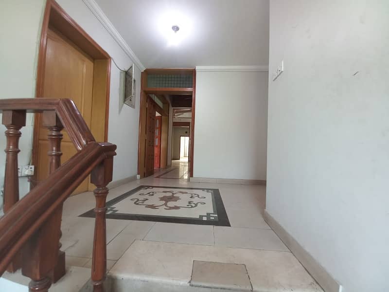 12 Marla Tile Flooring Outclass House For Rent In Johar Town G1 Block 15