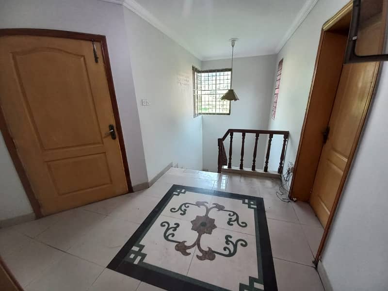 12 Marla Tile Flooring Outclass House For Rent In Johar Town G1 Block 23