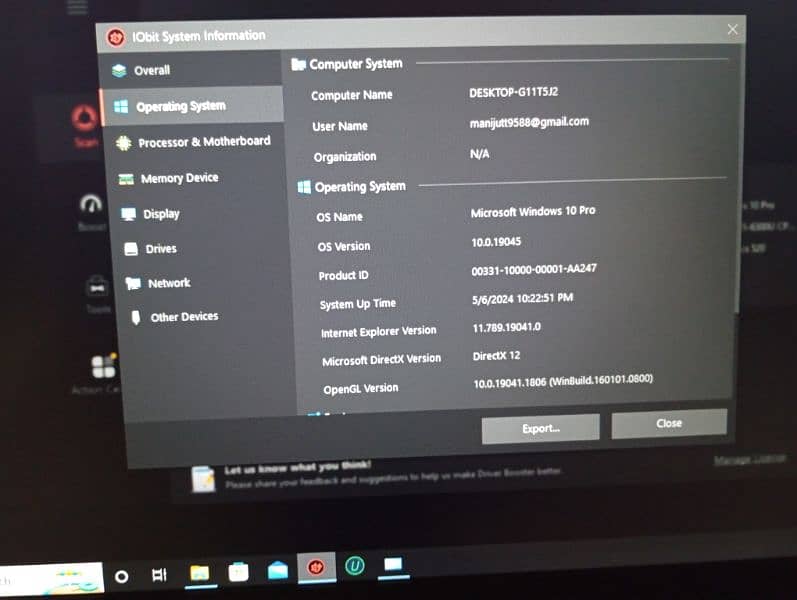 LENOVO T460S Core I5 6 Generation 7