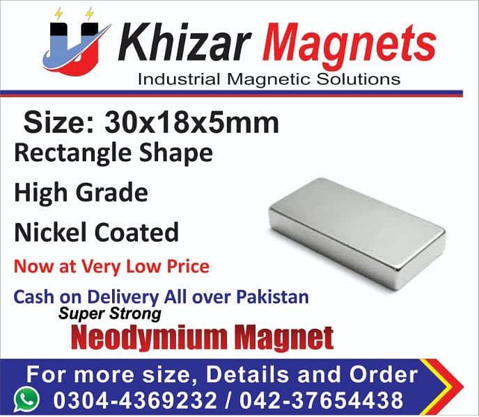Manufacturer of Neodymium Magnet in Pakistan 1
