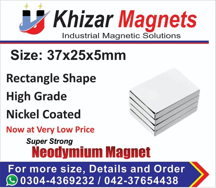 Manufacturer of Neodymium Magnet in Pakistan 2