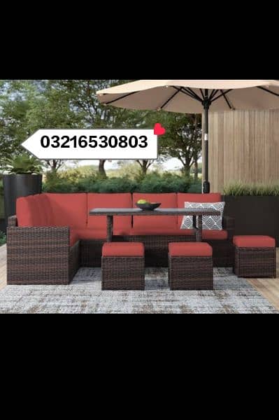 outdoor garden Rattan sofa seat Rattan chair Rattan Furniture 8