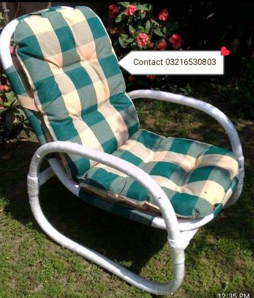 outdoor garden uPVC chair Rattan Furniture 1