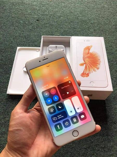 iPhone 6s plus 128 GB PTA approved full box for sale 0