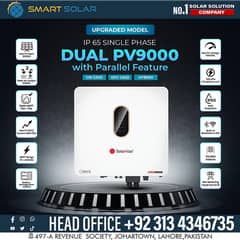 Solar DUAL PV9000 with Parallel Feature IP 65 SINGLE PHASE